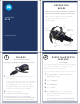 Motorola H715 - Headset - Over-the-ear Quick Start Manual