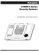 Honeywell LYNXRPK-2 - Wireless Self-Contained Security Syste - LYNXRPK-2 - Wireless Self-Contained Security System Installation And Setup Manual