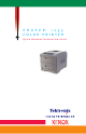 Xerox 1235/DX - Phaser Color Laser Printer Network Manual