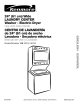Kenmore 8075 - 24 in. Laundry Center Use And Care Manual