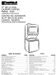 Kenmore 9791 - 27 in. Laundry Center Installation Instructions Manual