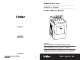Haier GDE700AW - Genesis 6 cu. Ft. Electric Dryer User Manual