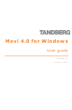 TANDBERG MOVI 4.0 - FOR WINDOWS 10-2010 User Manual