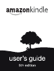 AMAZON KINDLE FREE 3G - 5TH EDITION Manual