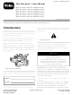 Toro 20330 - Low Wheel Walk Power Mower Operator's Manual