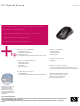 HP RB129AA - Mouse - Wired Datasheet
