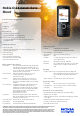 Nokia 6124 classic Datasheet