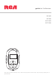RCA S2102 - 2 GB Digital Player Manual De L'utilisateur