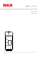 RCA TH2002 Manual De L'utilisateur