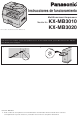 Panasonic KX-MB3020 - Laser Multi-Function Printer Instrucciones De Funcionamiento