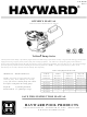 Hayward TriStar Owner's Manual