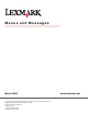Lexmark 920dn - C Color LED Printer Manual