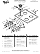 Whirlpool RF3010XEW Parts List
