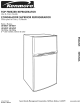 Kenmore 7997 - 19.0 cu. Ft. Top Freezer Refrigerator Use And Care Manual