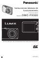 Panasonic Lumix DMC-FX500 Instrucciones Básicas De Funcionamiento