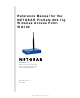 Netgear WG102 - ProSafe Wireless Access Point Reference Manual