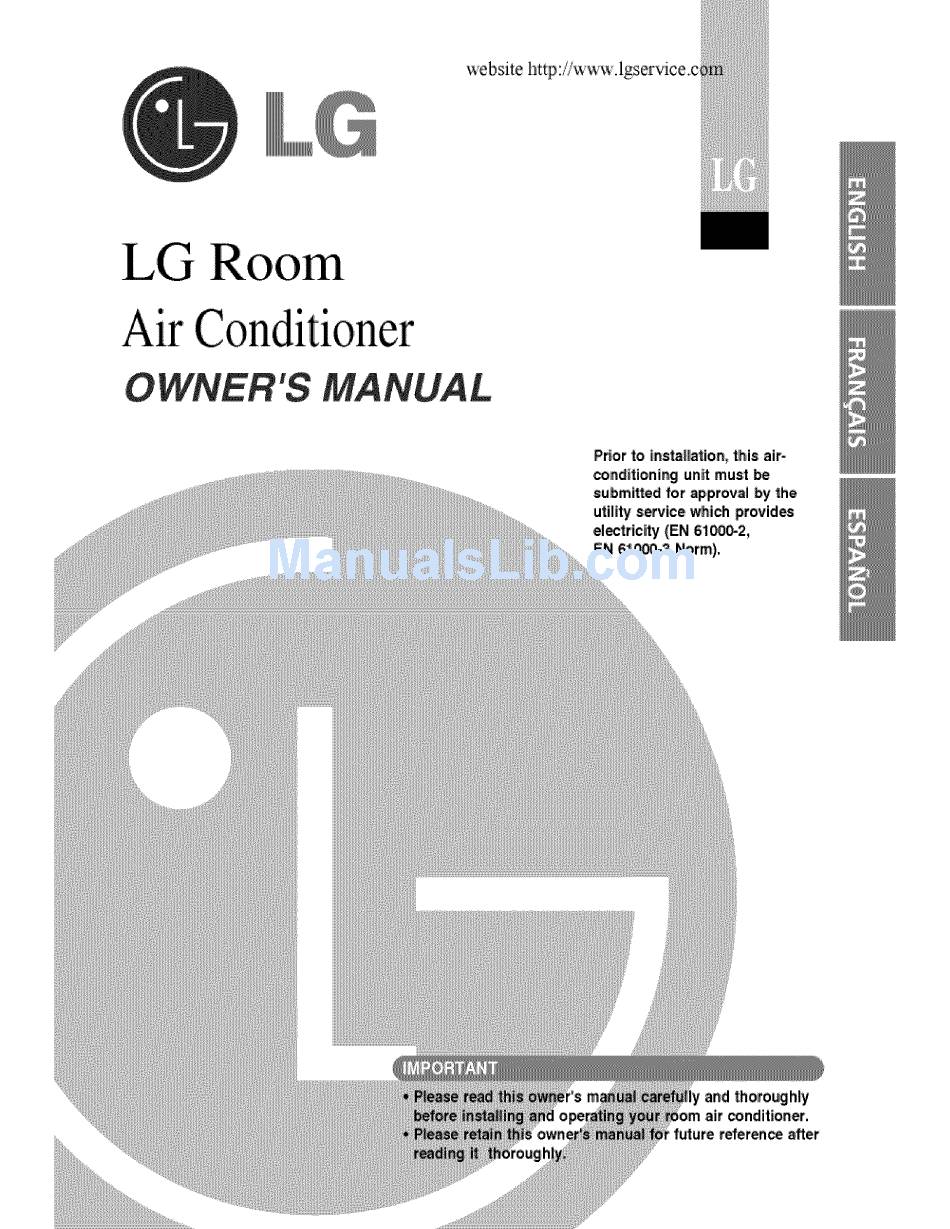 Lg La090cp Owner S Manual Pdf Download Manualslib