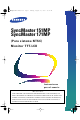 Samsung 151MP - SyncMaster 151 MP Instrucciones Para El Usuario