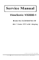 ViewSonic VX2000 - 20.1