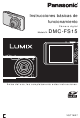 Panasonic DMC FS15 - Lumix Digital Camera Instrucciones De Funcionamiento