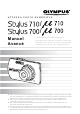 Olympus 225755 - Stylus 700 7.1MP Digital Camera Manual Avance