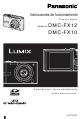 Panasonic DMC FX10 - Lumix Digital Camera Instrucciones De Funcionamiento