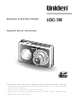 Uniden UDC7M Manuel D'instructions