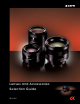 Sony DSLR-A100K - alpha; Digital Single Lens Reflex Camera Selection Manual