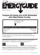Bosch SHX46A Energy Manual