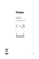 Haier DW9-CBE7 Instructions For Use Manual
