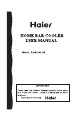 Haier LC-159 User Manual