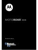 Motorola S305 - MOTOROKR - Headset Guía De Inicio