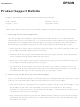 Epson C106001 - Stylus 800 B/W Inkjet Printer Product Support Bulletin