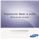 Samsung CLP-315 - CLP 315 Color Laser Printer Manual Del Usuario