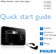 Philips SA5245BT/37 Quick Start Manual