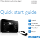 Philips SA1OPS08K/37 Quick Start Manual