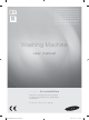 Samsung WF1804WPN2 1400rpm ecobubble Washing Machine User Manual