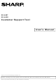 Sharp XE-A207 User Manual