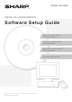 Sharp MX-C400P Software Setup Manual