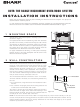 Sharp R-1871 Installation Manual