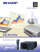 Sharp XG-NV5XU Manuel Du Propriétaire