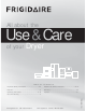 Frigidaire FASE7073NA Use & Care Manual