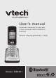 Vtech Five Handset Expandable Cordless Phone System with BLUETOOTHÂ® Wireless Technology User Manual