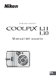 Nikon 25563 - Coolpix L11 6MP Digital Camera Manual Del Usuario