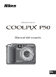 Nikon 25583 - Coolpix P50 Digital Camera Manual Del Usuario