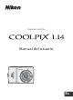 Nikon 25587 - Coolpix L14 Digital Camera Manual Del Usuario