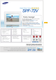 Samsung SPF-72V Manual Del Usuario