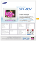 Samsung SPF-83V User Manual