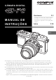 Olympus E-P2 - PEN 12.3 MP Micro Four Thirds Interchangeable Lens Digital Camera Manual De Instruções