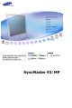 Samsung SyncMaster 932MP User Manual
